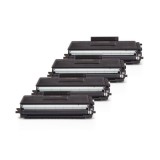 Alternativ zu Brother TN-3170 Toner Schwarz Spar-Set (4 Stück)