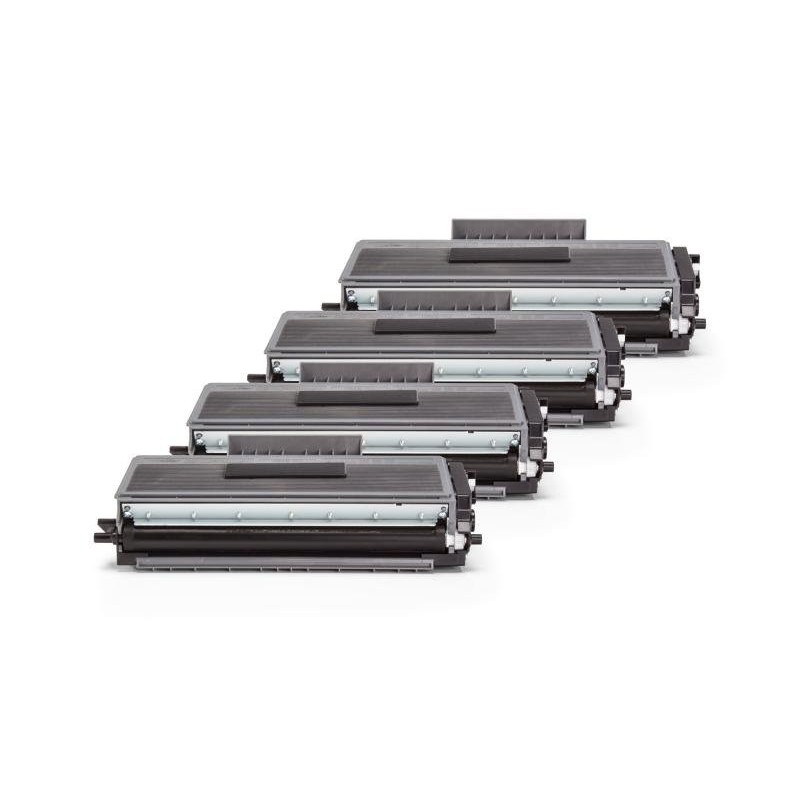 Alternativ zu Brother TN-3280 Toner Schwarz Spar-Set (4 Stück)