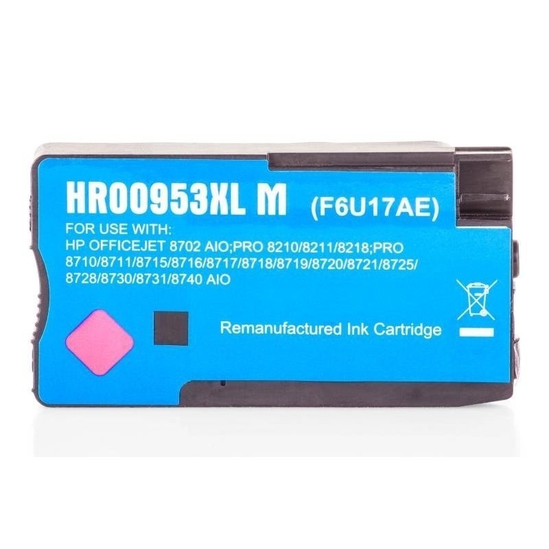 Alternativ zu HP F6U17AE / 953XL Tinte Magenta