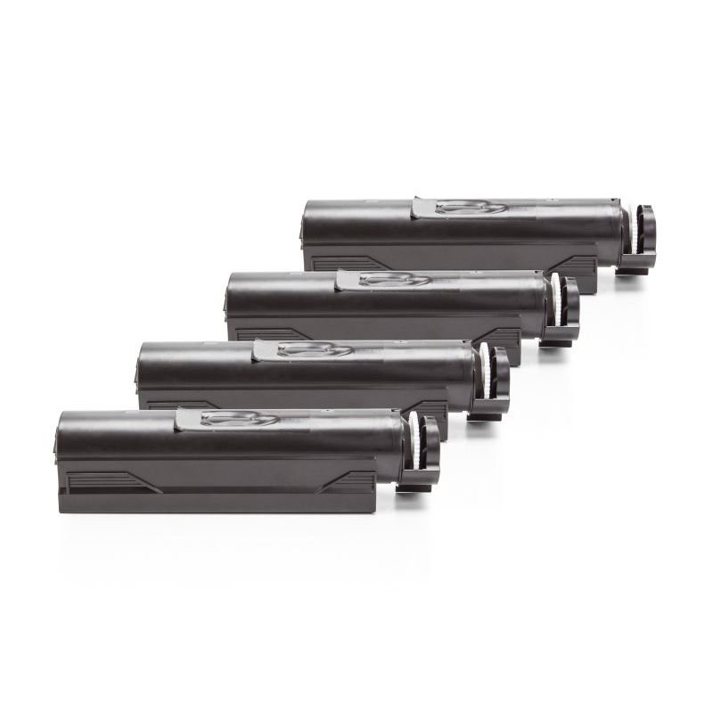 Alternativ zu OKI 44992402 Toner Schwarz Spar-Set (4 Stück)