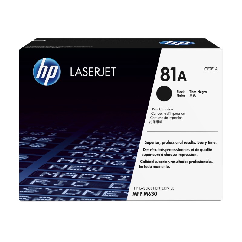 Original HP CF281A / 81A Toner schwarz
