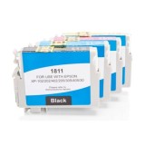 Alternativ zu Epson C13T18164010 / 18 XL Tinten Spar-Set CMYK (4 Stück)