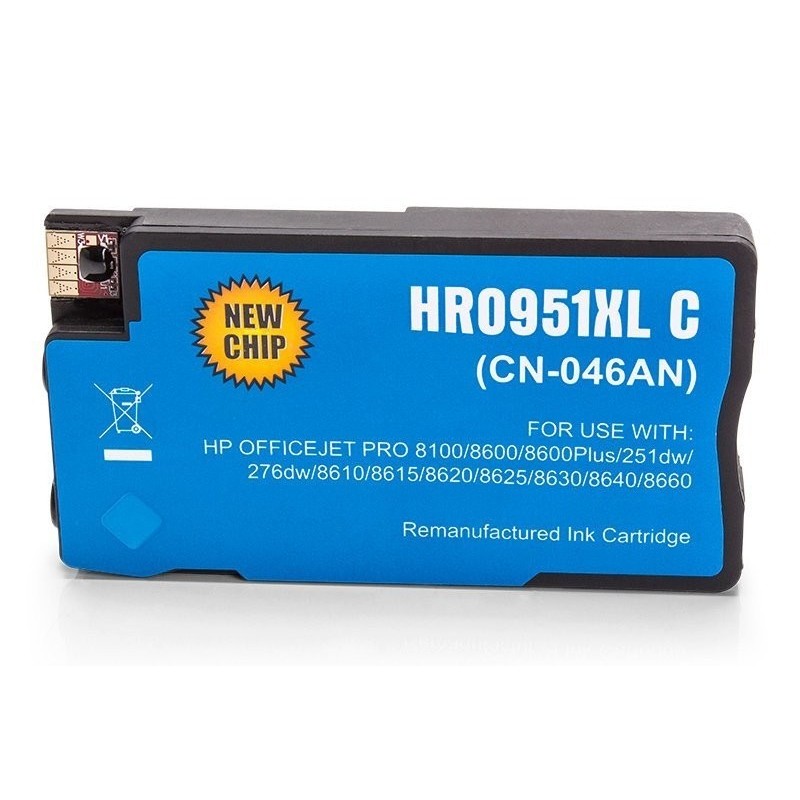 Alternativ zu HP CN046AE / 951XL Tinte Cyan