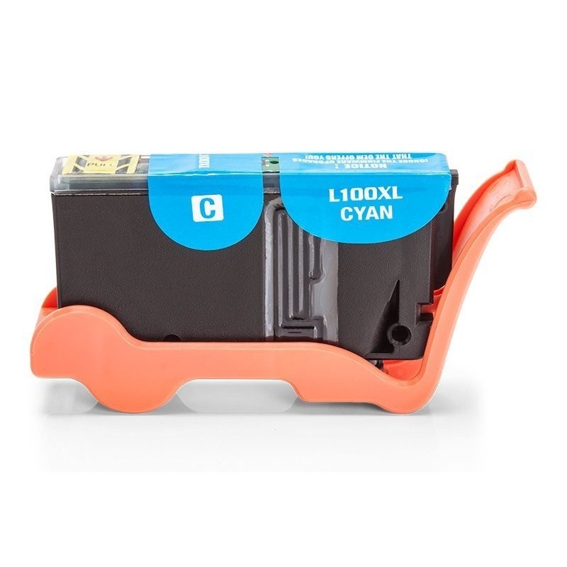 Alternativ zu Lexmark 0014N1093E / 100 XL Tinte Cyan (mit Chip)