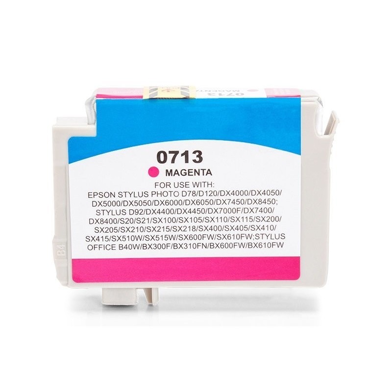 Alternativ zu Epson C13T07134010 / C13T07134012 / T0713 Tinte Magenta