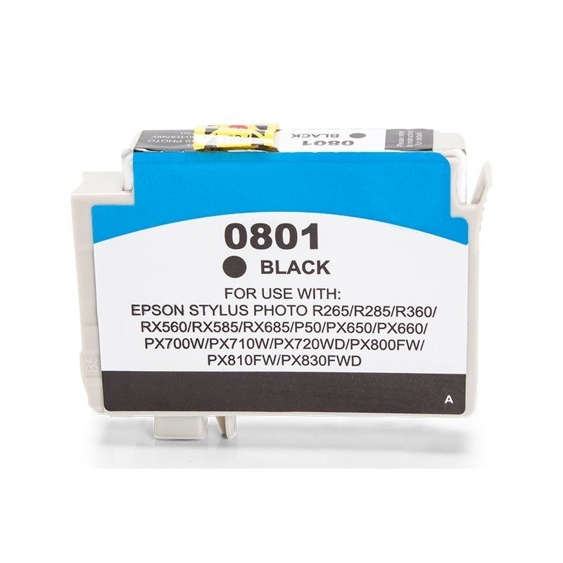 Alternativ zu Epson C13T08014010 / T0801 Tinte Black