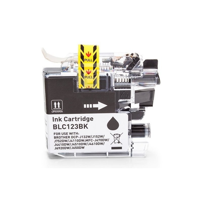 Alternativ zu Brother LC-123BK Tinte Black