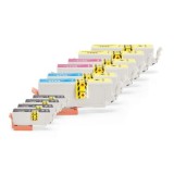 Alternativ zu Epson C13T26364010 / C13T26364012 / 26 XL Multipack (4xBK, je 2xC,M,Y) 10 Stück