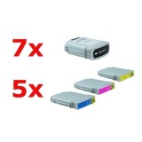 Alternativ zu HP Nr 88 XL Tinten Spar-Set (7xBK, je 5xC,M,Y) 22 Stück