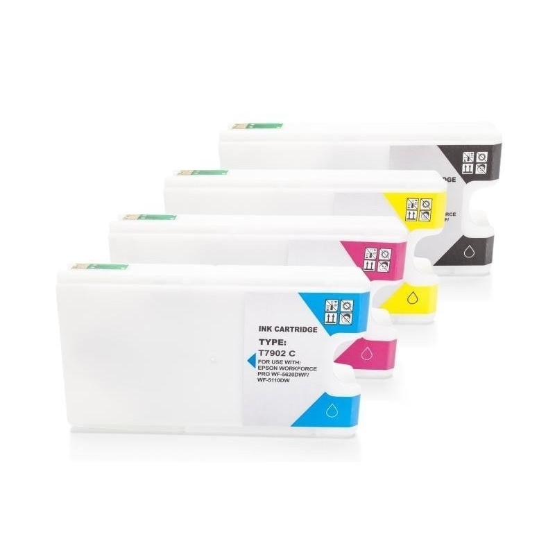 Alternativ zu Epson C13T790 / 79 XL Tinten Spar-Set (BK,C,M,Y)