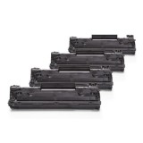 Alternativ zu HP CB436A / 36A Toner Spar Set (4 Stück)