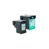 Alternativ zu HP SD449EE / Nr 338 & Nr 343 Tinten Spar-Set Black & Color