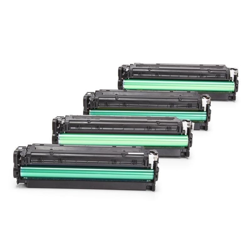 Alternativ zu HP CF380X - CF383A Toner Spar-Set (Schwarz, Cyan, Magenta, Gelb)