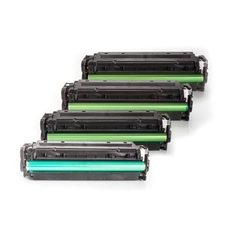 Alternativ zu HP CE410X-CE413A / 305A Toner Spar-Set (Schwarz, Cyan, Magenta, Gelb)