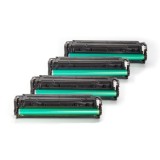 Alternativ zu HP CB540A - CB543A / 125A Toner Spar-Set (Schwarz, Cyan, Magenta, Gelb)
