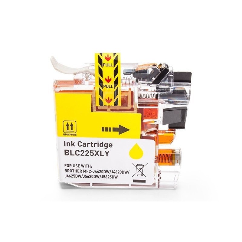 Alternativ zu Brother LC-225 Tinte XL Yellow
