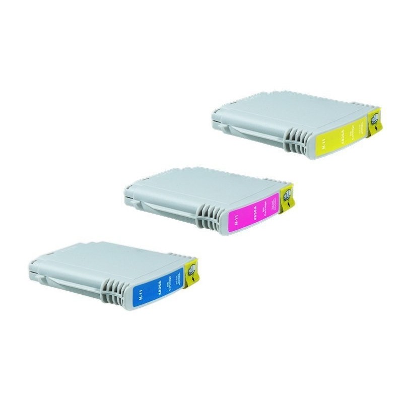 Alternativ zu HP Nr.11 Tinte Spar-Set (je 1 x C,M,Y)