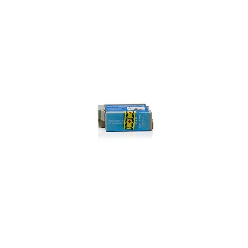 Alternativ zu Epson C13T15754010 / T1575 Tinte hell Cyan